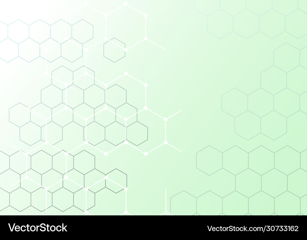 Abstract geometric shape with hexagons Abstract geometric shape with hexagons vector image
