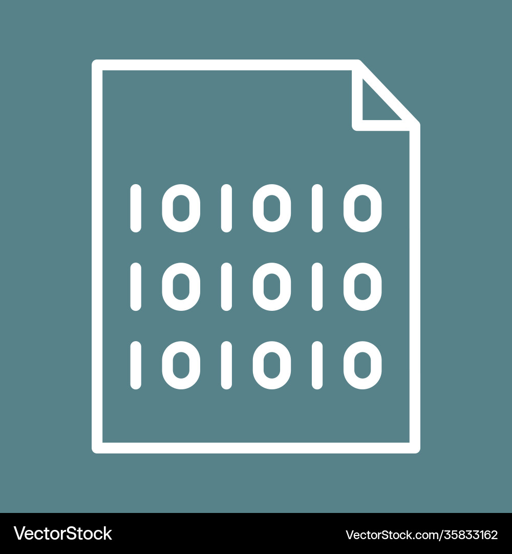 File encryption icon Vector Image