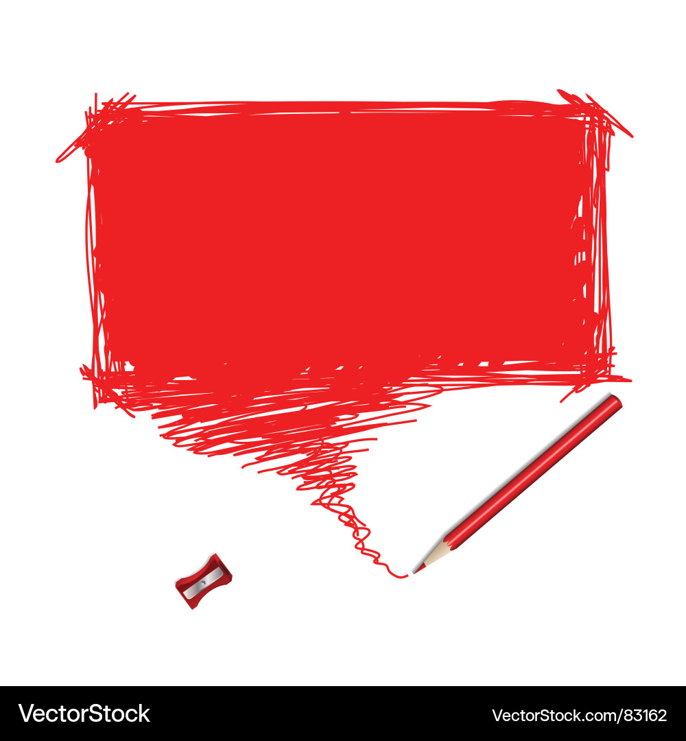 Scribble Border Vector Image