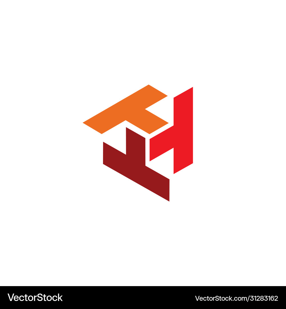 T triple logo T triple logo vektorbild