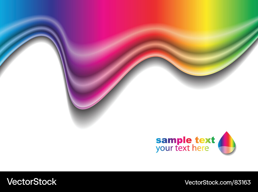 Fluid Color Gradient vector image