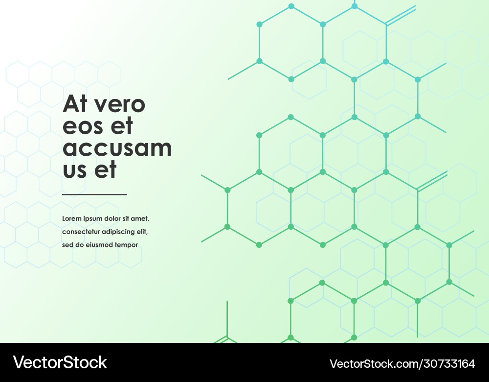 Design abstract background hexagon Design abstract background hexagon vector image