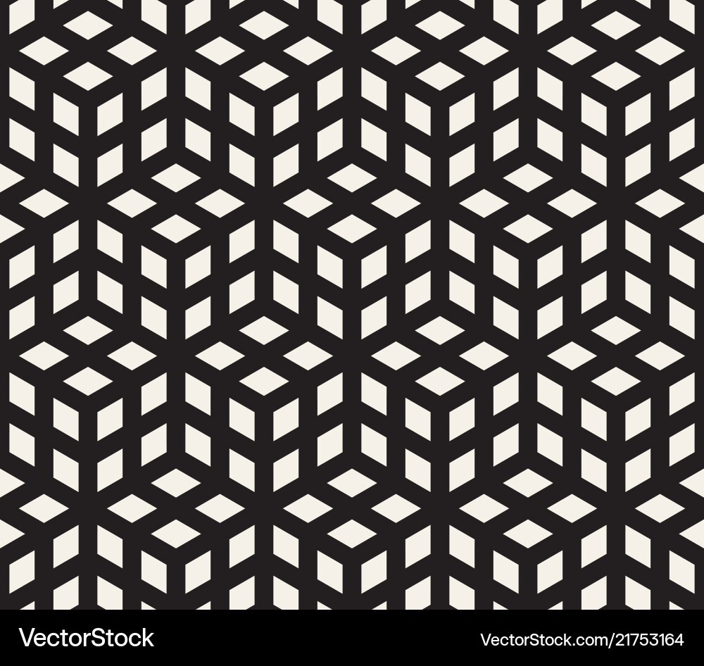 Seamless pattern modern stylish abstract texture vector image