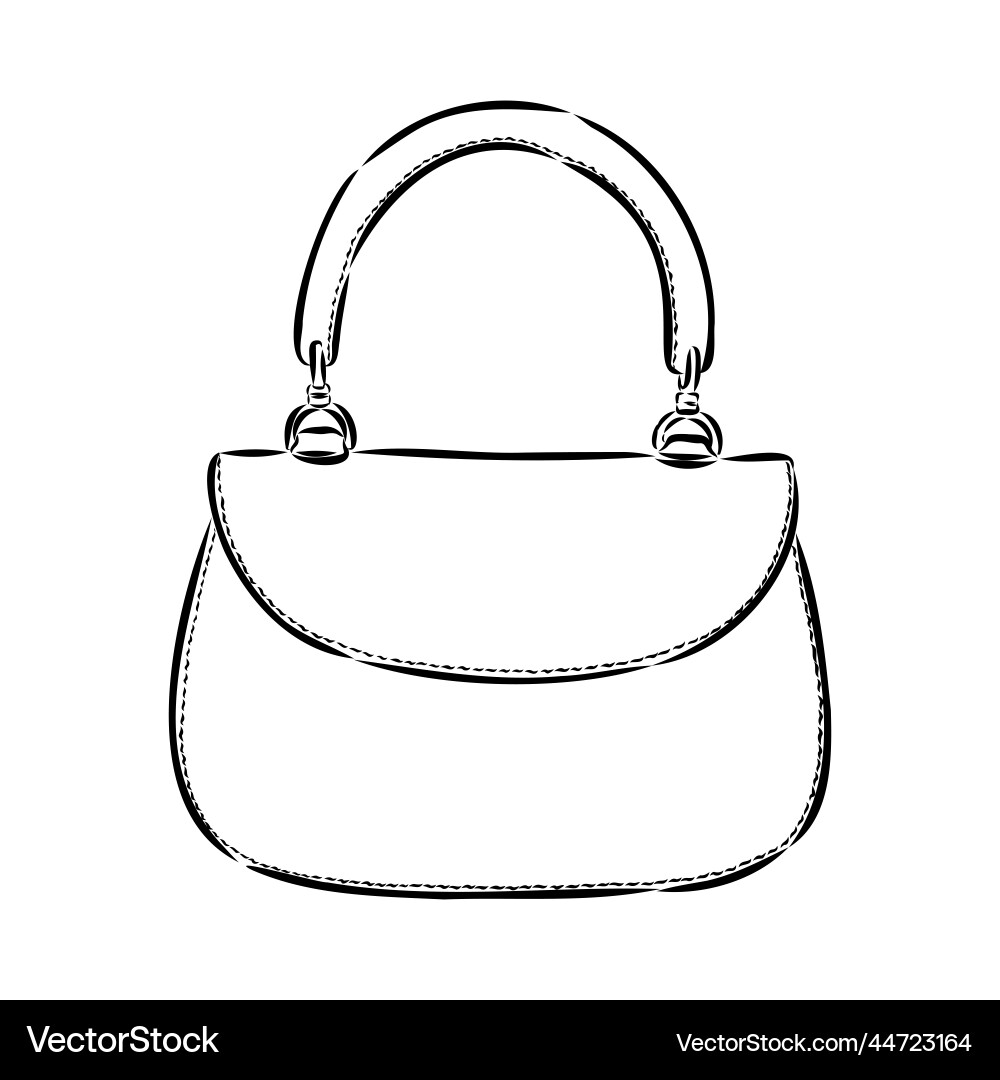 Sketches von Taschen Mode Frauen Hand gezogen Sketches von Taschen Mode Frauen Hand gezogen vektorbild