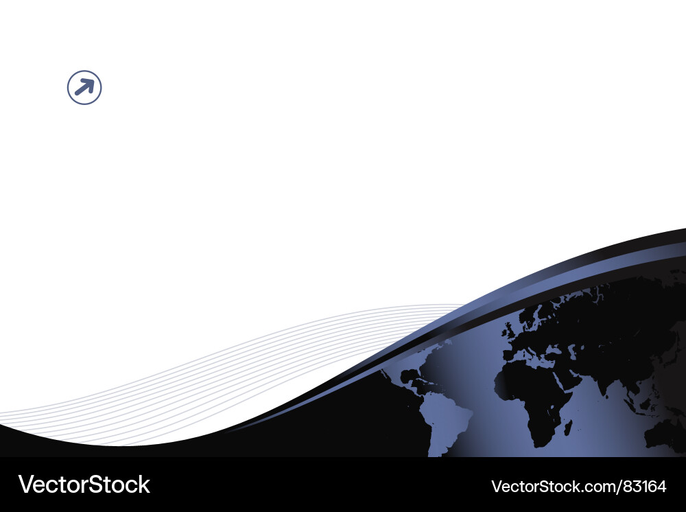 Website Template - Modern Layout Vector Image