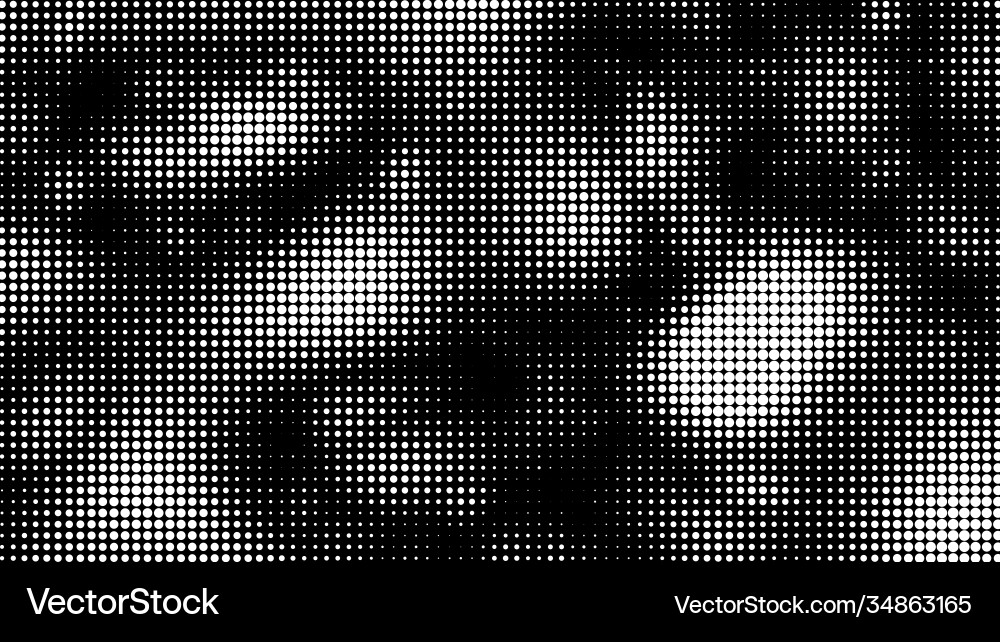 Colored dot array background isolated sea wave vector image