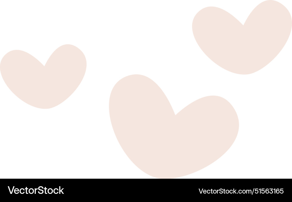 Hearts icons pattern Royalty Free Vector Image