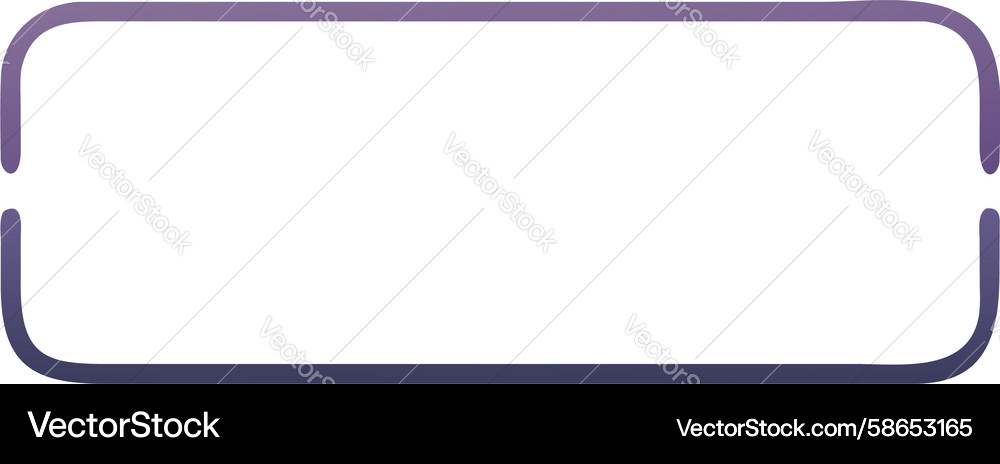 Rounded Gradient Frame Vector Image