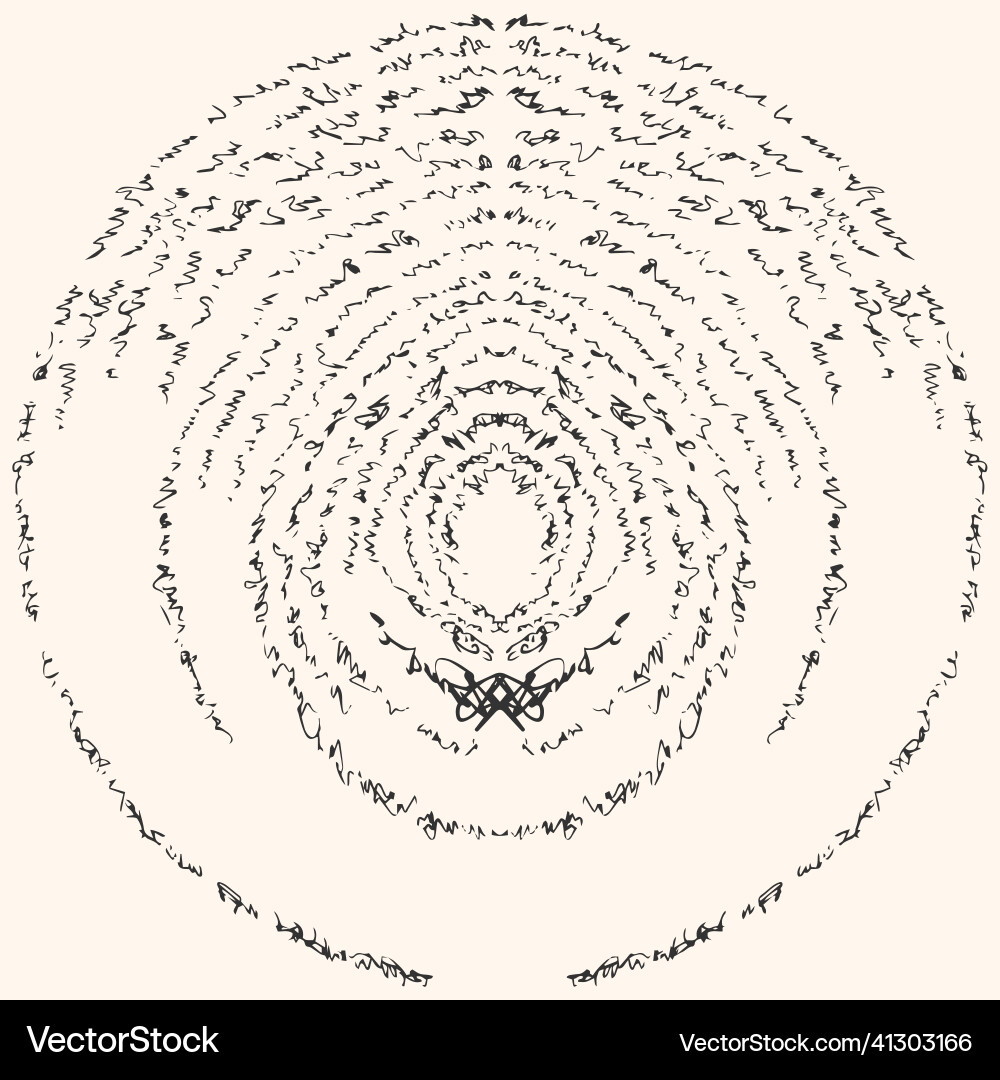 Unknown text hieroglyphs in a circle sign Unknown text hieroglyphs in a circle sign vector image