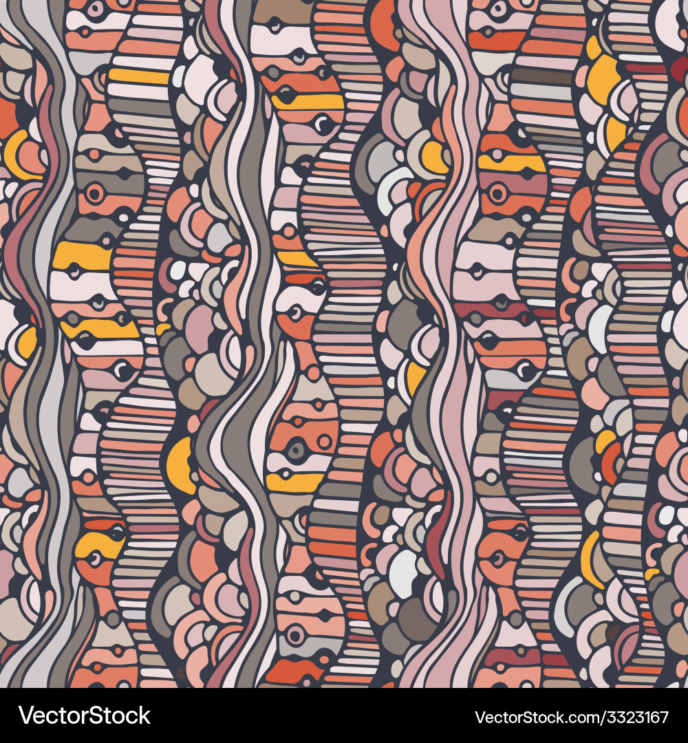 Intricate Swirl Pattern Vector Image