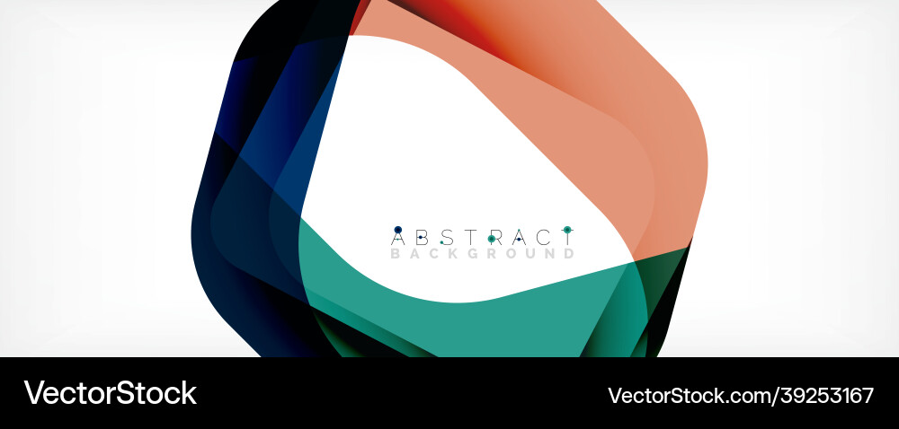 Minimal abstract background - color overlapping Minimal abstract background - color overlapping Vector Image