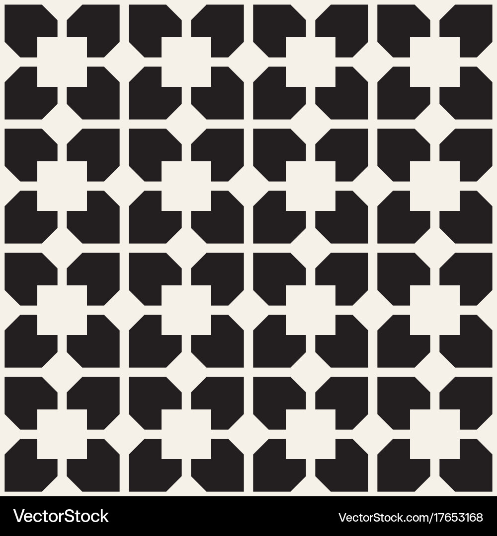 Abstract geometric lines lattice pattern seamless vector image