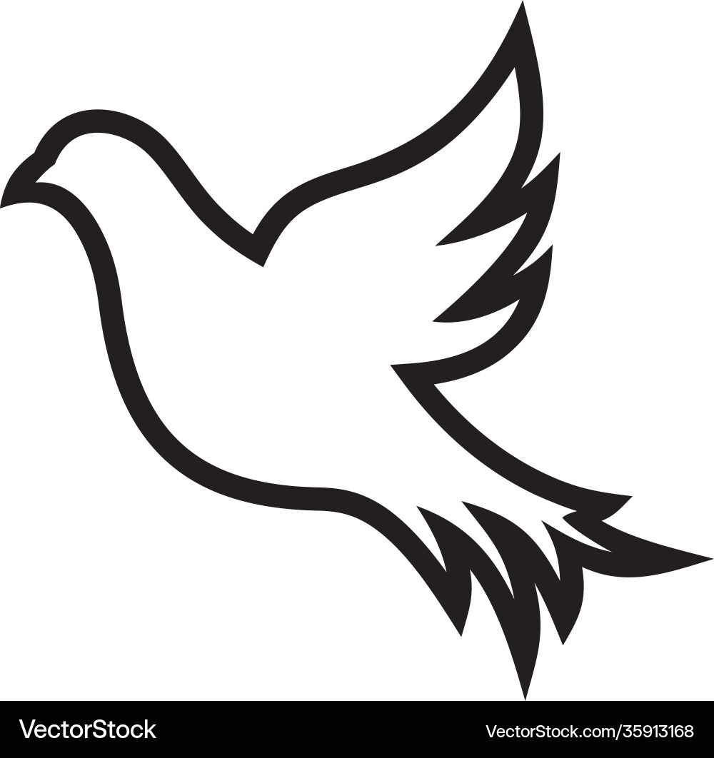 Dove Vector Image