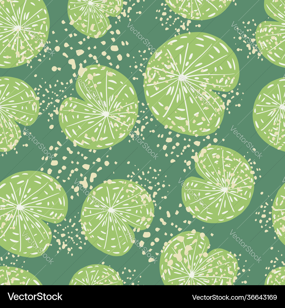 Japanese nature seamless pattern with random vector image