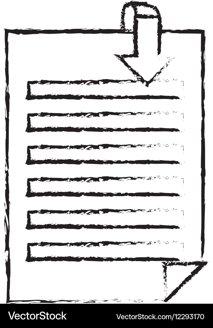 Document paper icon image vector image