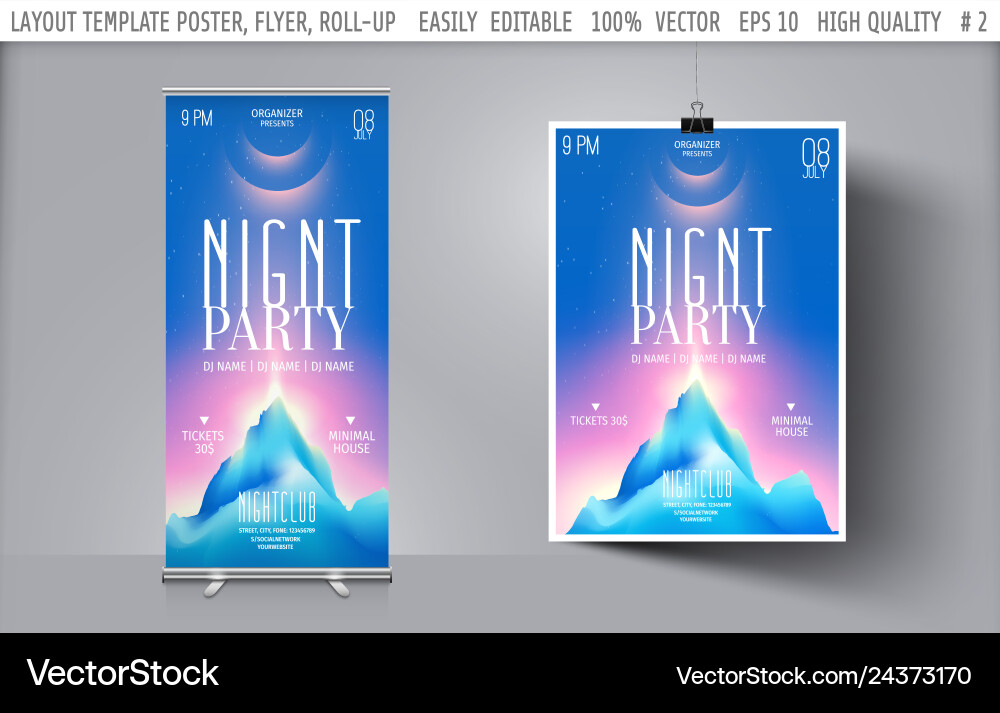 Modern abstract background template Modern abstract background template vector image