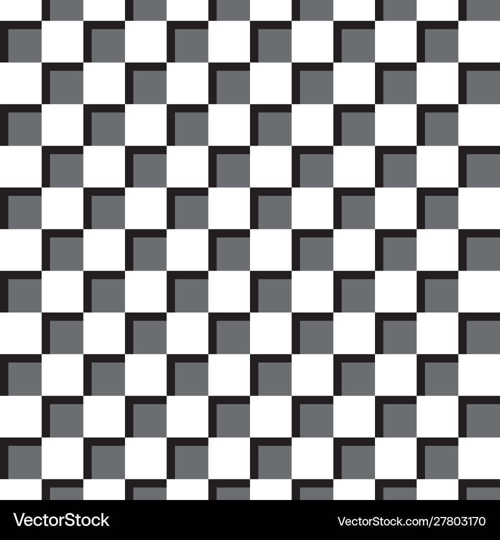 Seamless chess board pattern shadow texture Seamless chess board pattern shadow texture vector image