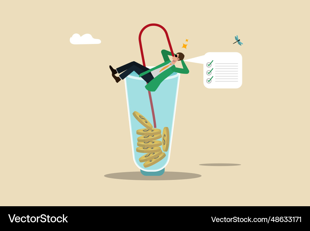 Easy completed task or finish work within deadline Easy completed task or finish work within deadline vector image