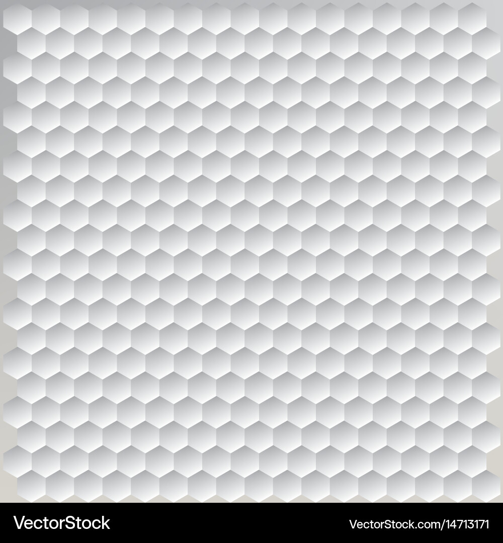 Hexagonal Halftone Pattern vector image