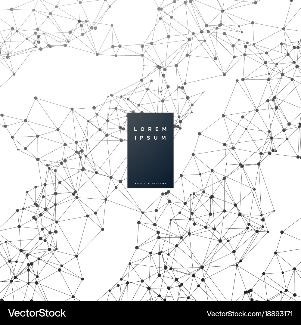 Network Mesh Abstract Background vector image