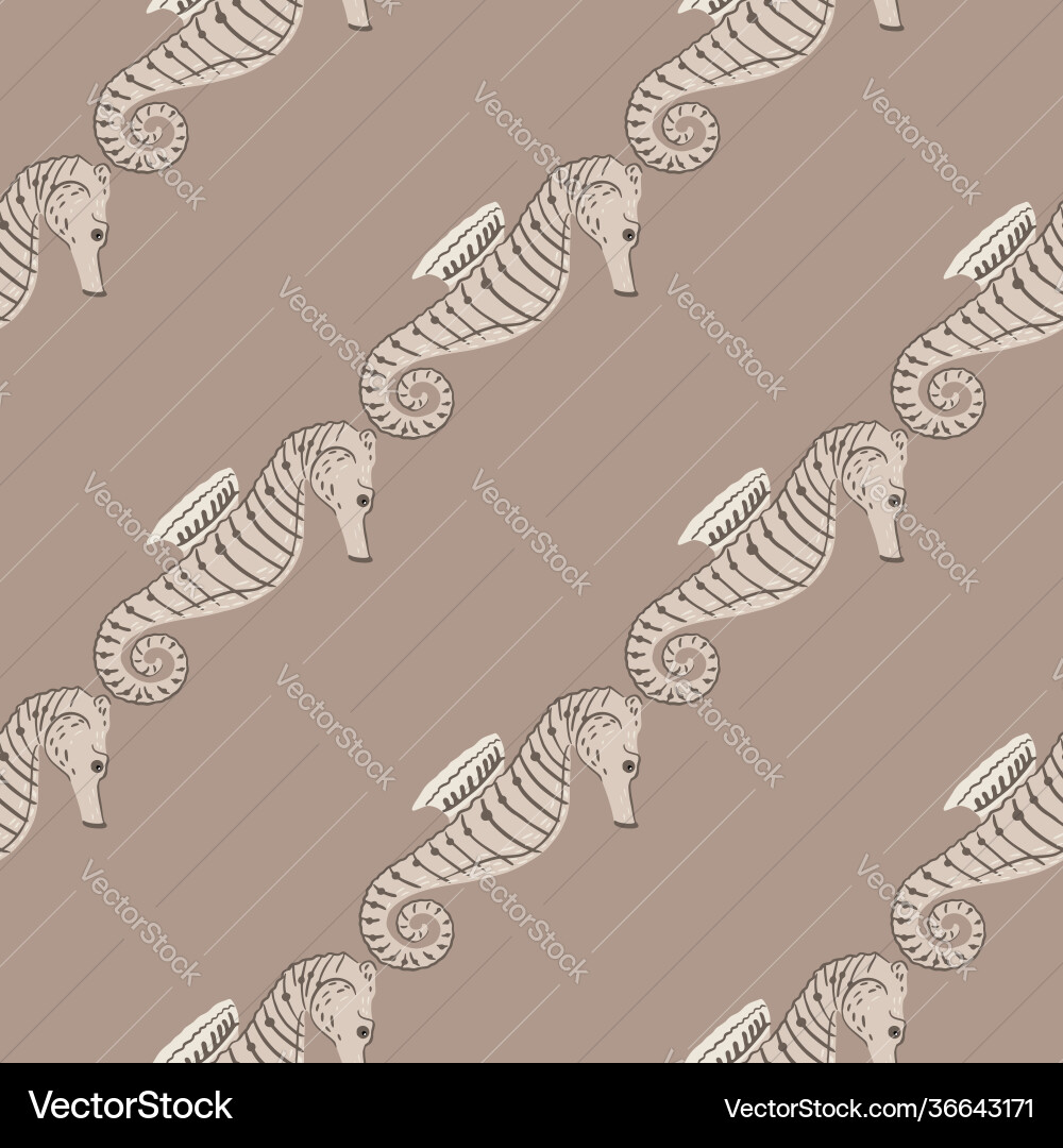 Pale tones seamless pattern in minimalistic style Vector Image
