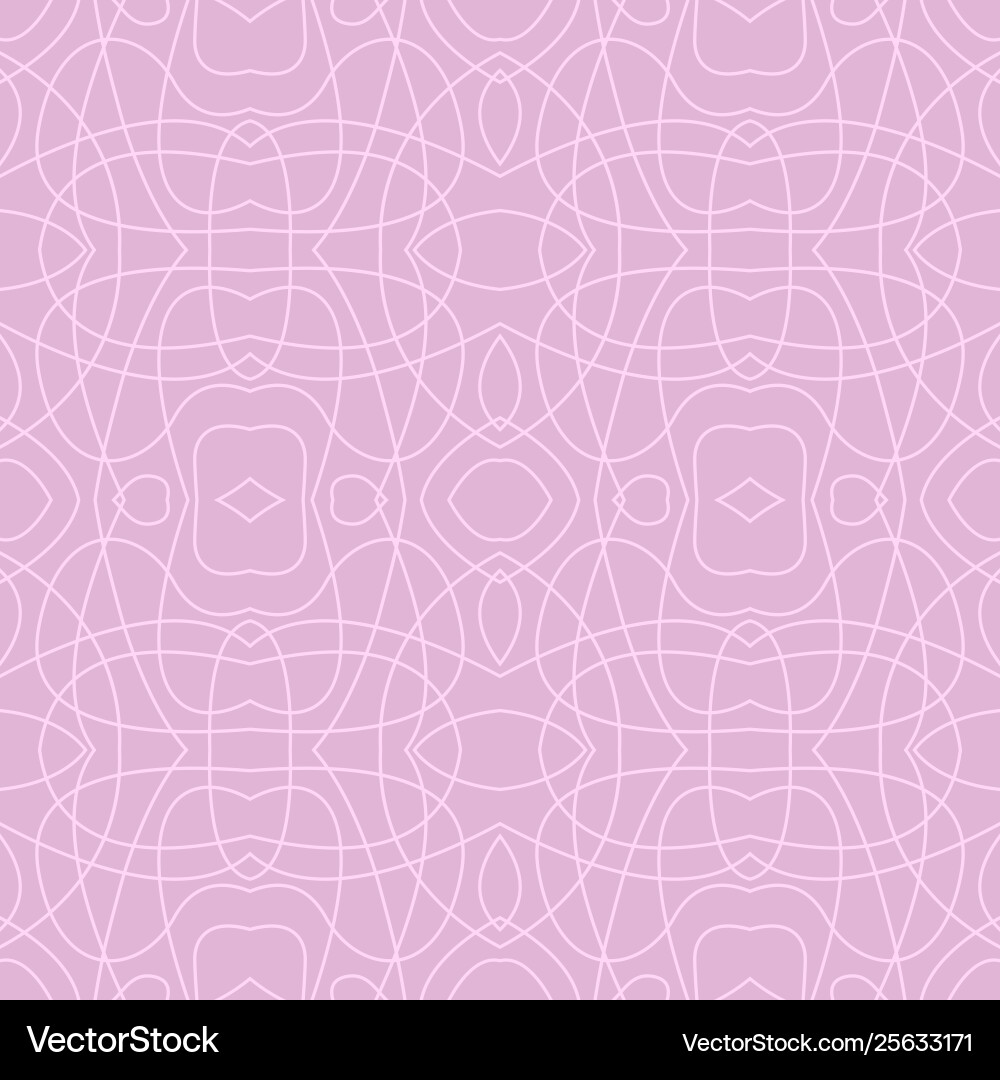 Seamless pattern with abstract lines Vector Image