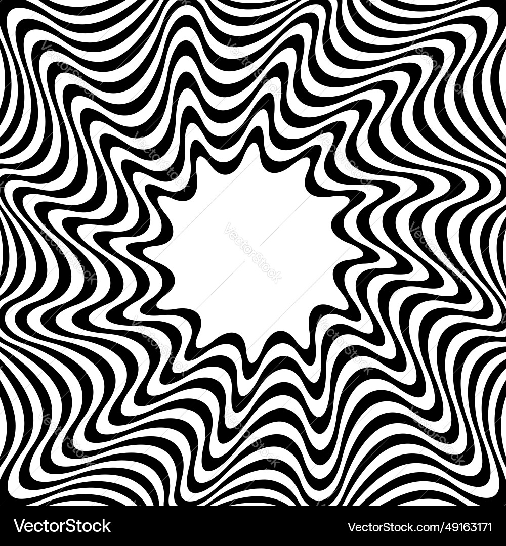 Wavy lines pattern Wavy lines pattern vector image