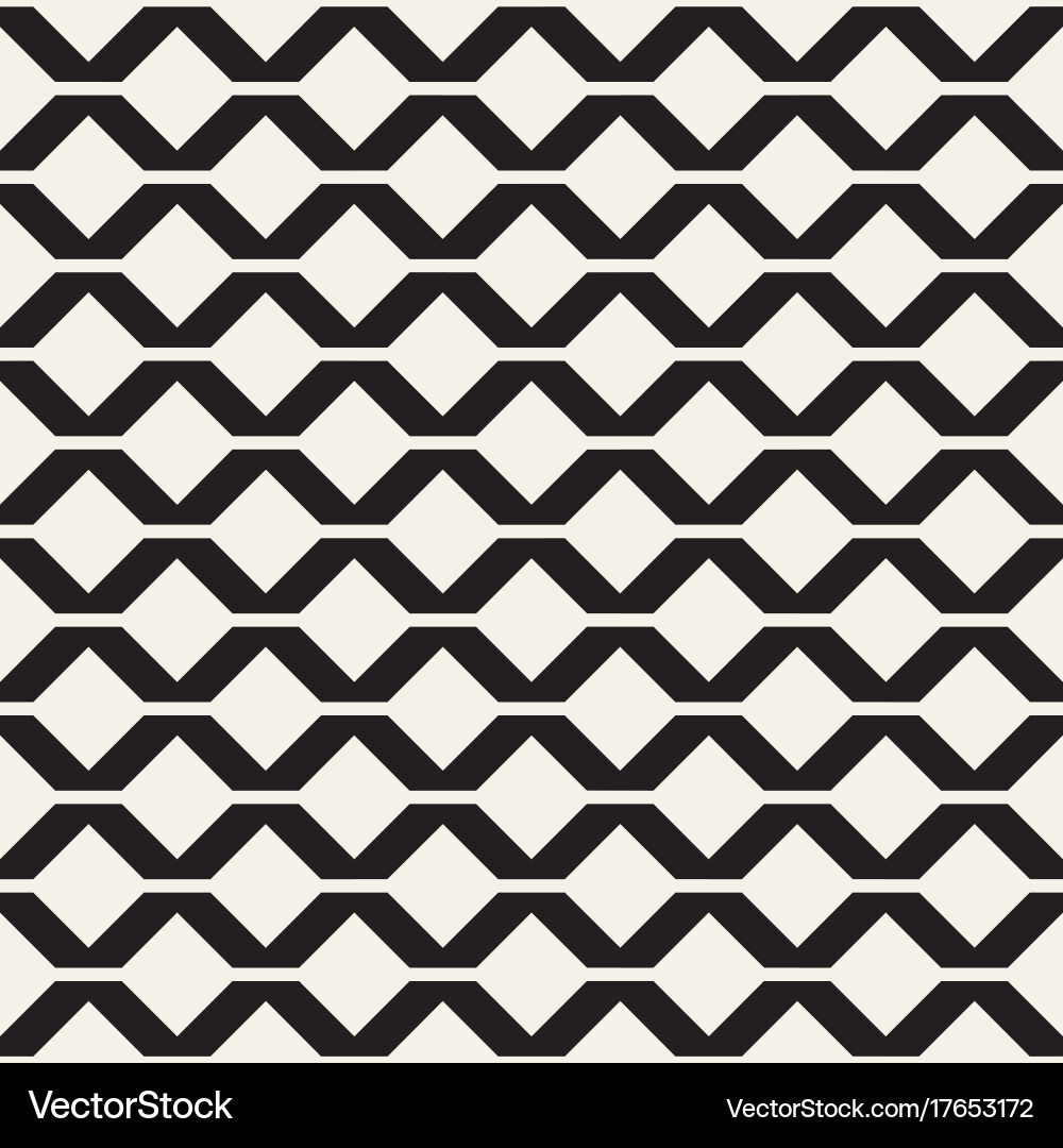 Abstract geometric lines lattice pattern seamless vector image