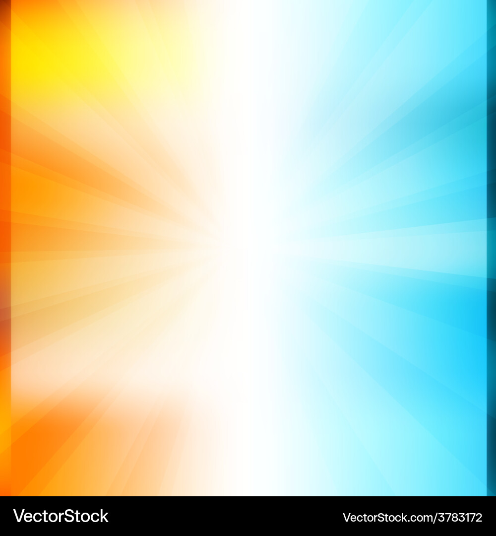 Abstract Summer Gradient Background vector image