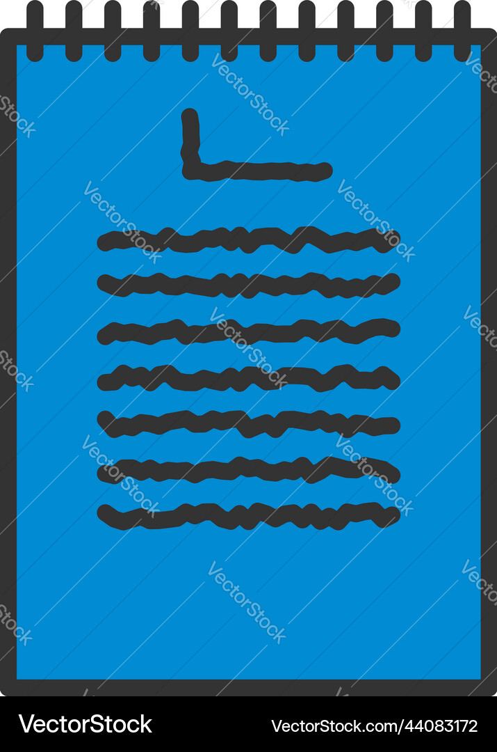 Binder notebook icon Binder notebook icon vector image