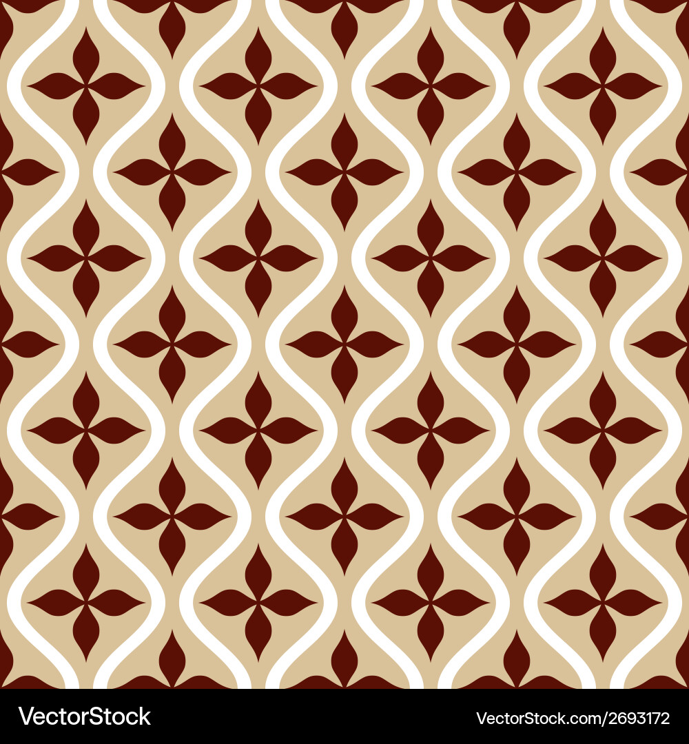 Elegant Repeating Geometric Pattern Vector Image