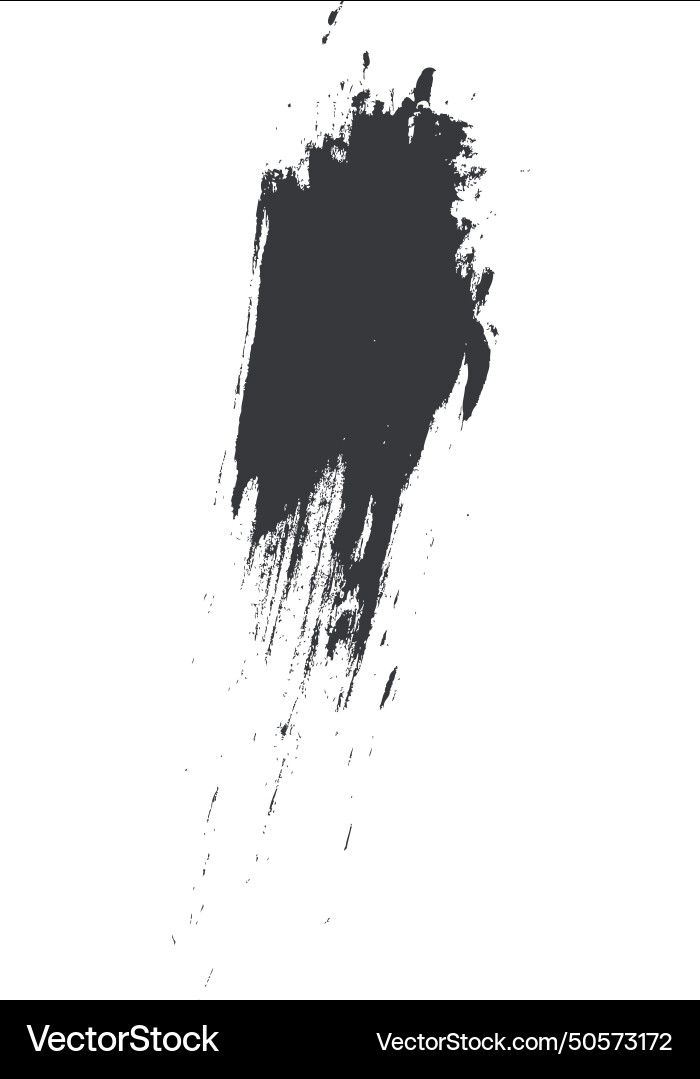 Ink brush stroke Royalty Free Vector Image - VectorStock
