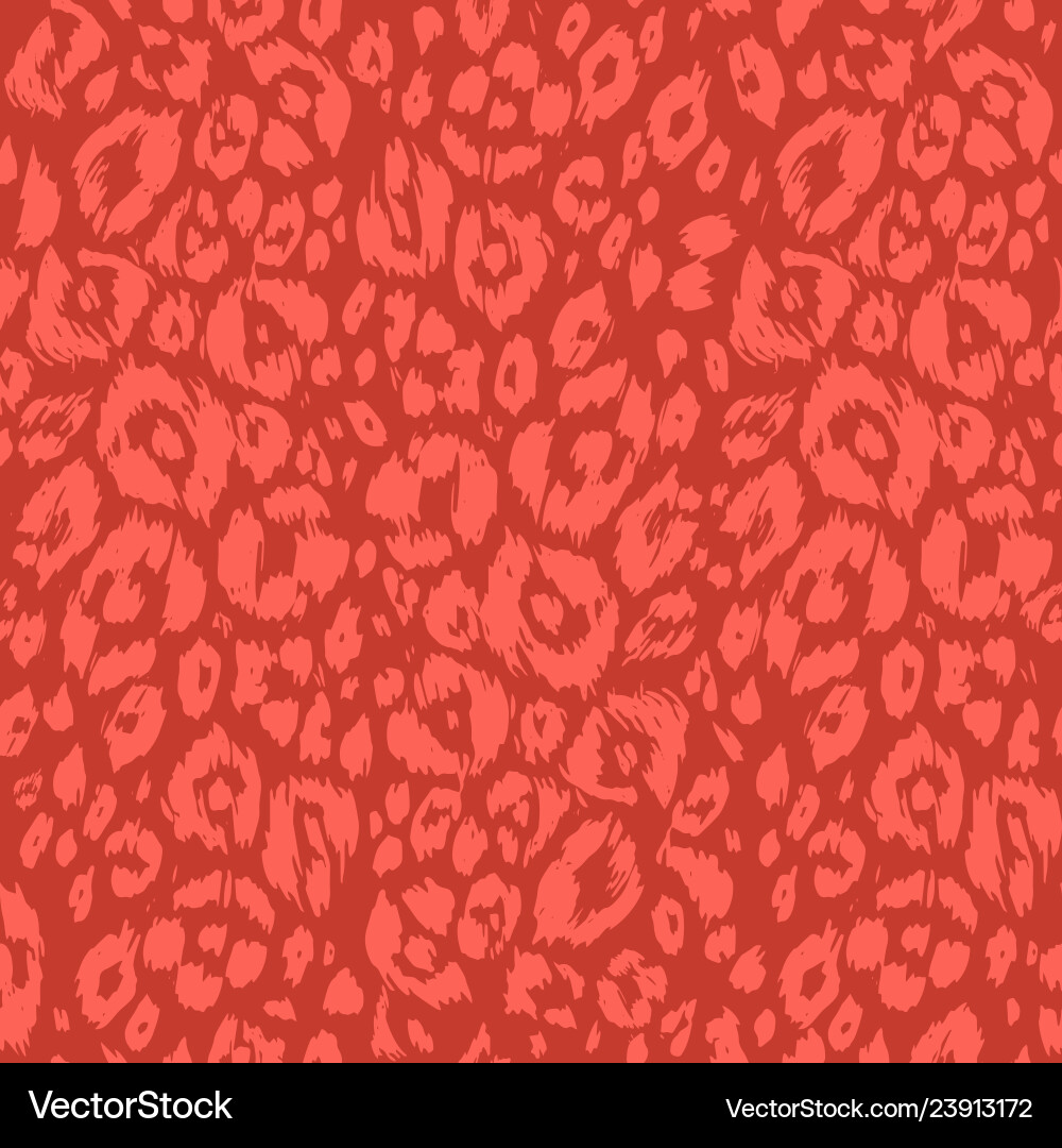 Leopard Skin Pattern Royalty Free Vector Image