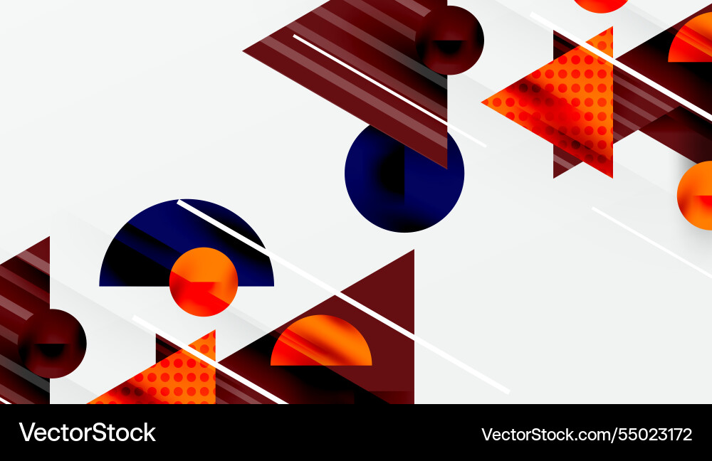 Modern abstract design with overlapping Modern abstract design with overlapping Vector Image