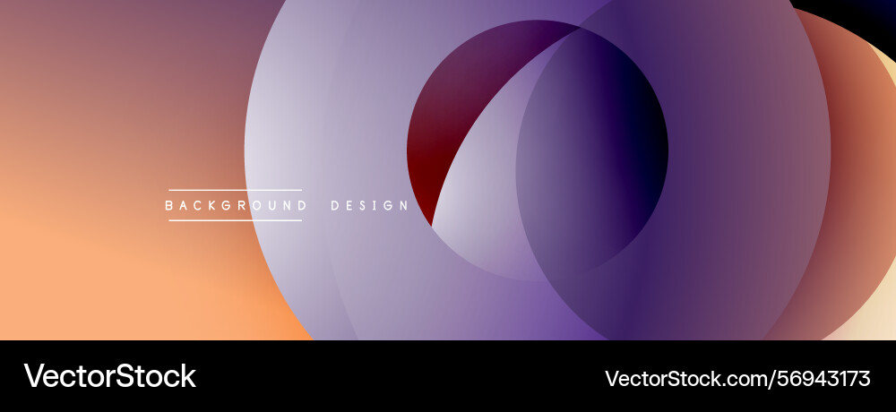 Abstract circles overlap creating gradient effect Abstract circles overlap creating gradient effect vector image