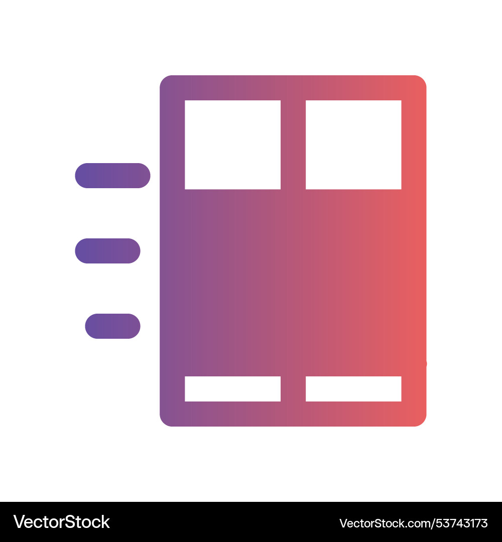 Delivery box icons with a modern design style Vector Image