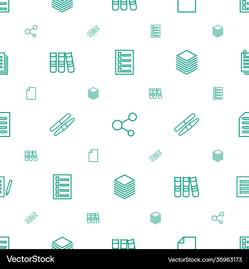 File icons pattern seamless white background Vector Image
