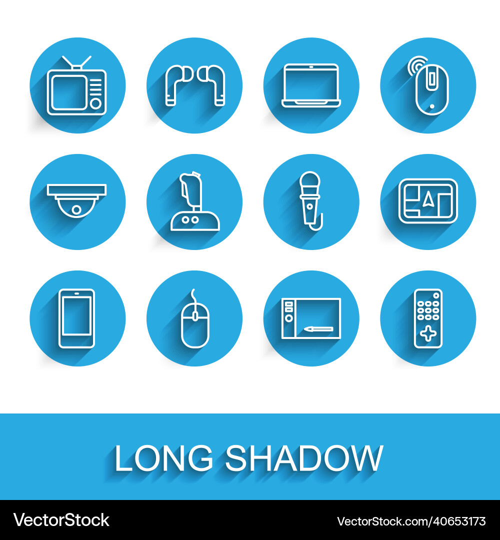 Set line smartphone mobile phone computer mouse Set line smartphone mobile phone computer mouse vector image