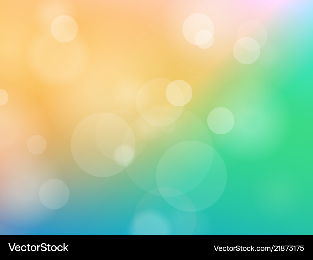 Abstract Color Blur Background vector image