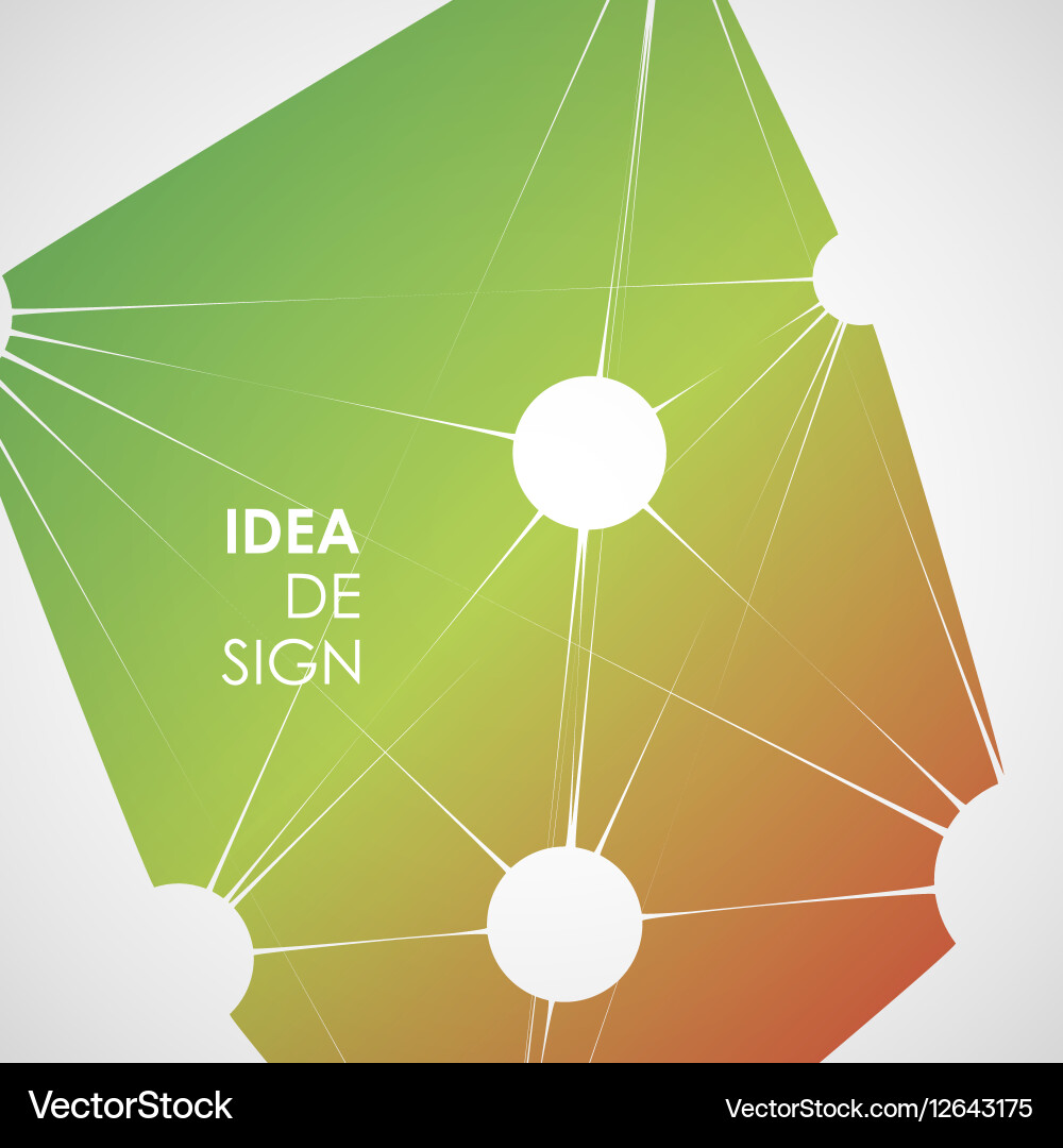 Dynamic molecule structure science and connection Vector Image