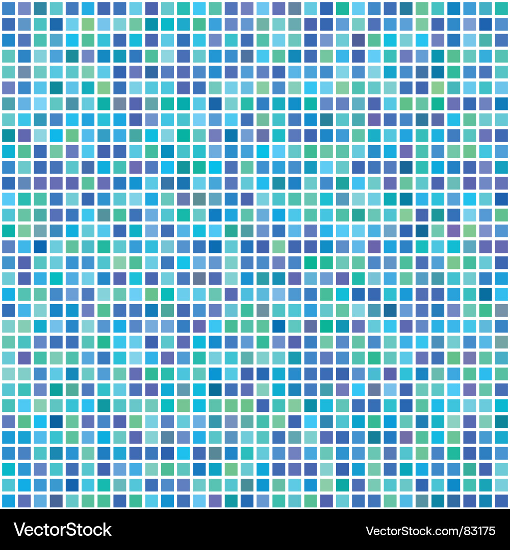 Geometric Tile Pattern vector image