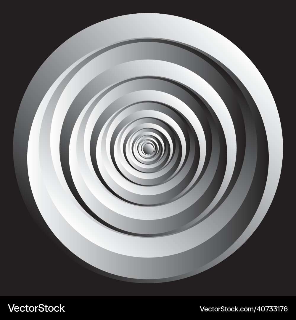 3d spiral design element background image 3d spiral design element background image Vector Image