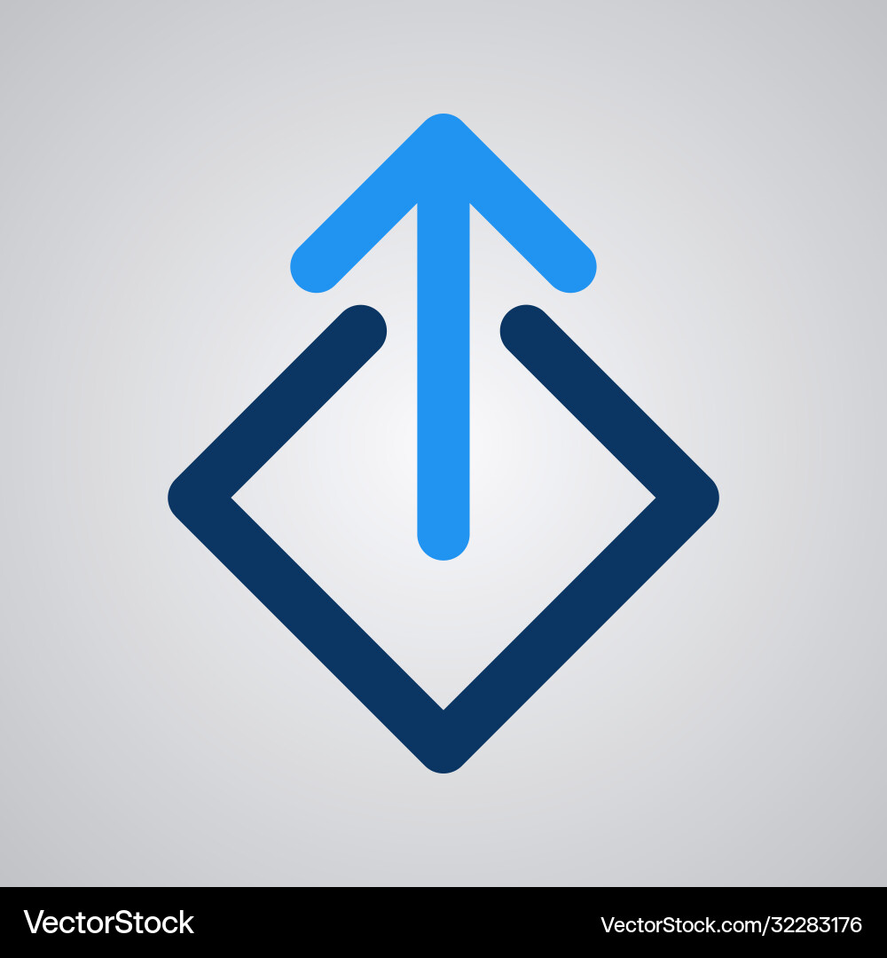 Arrow icon for navigation and interface background Arrow icon for navigation and interface background vector image