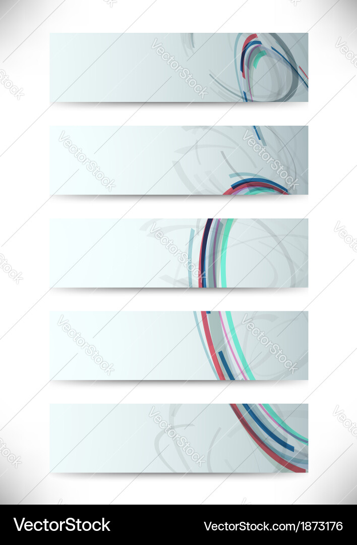 Cards with web patterns - business vector image