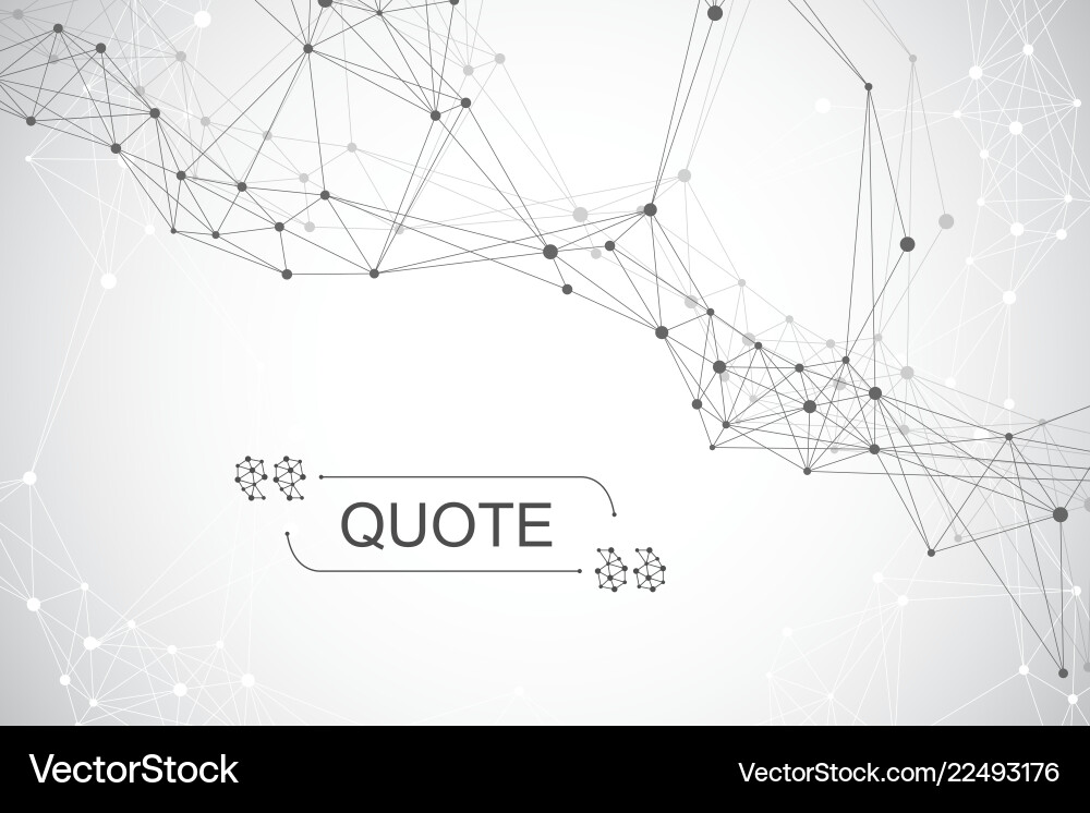 Technology abstract background with connected line Technology abstract background with connected line vector image