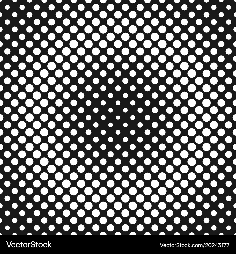 Abstract halftone dot pattern background from vector image