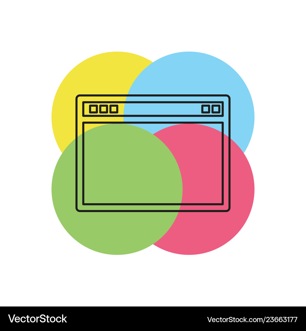 Browser window Vector Image