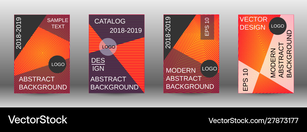 Creative backgrounds with abstract gradient linear Creative backgrounds with abstract gradient linear vector image