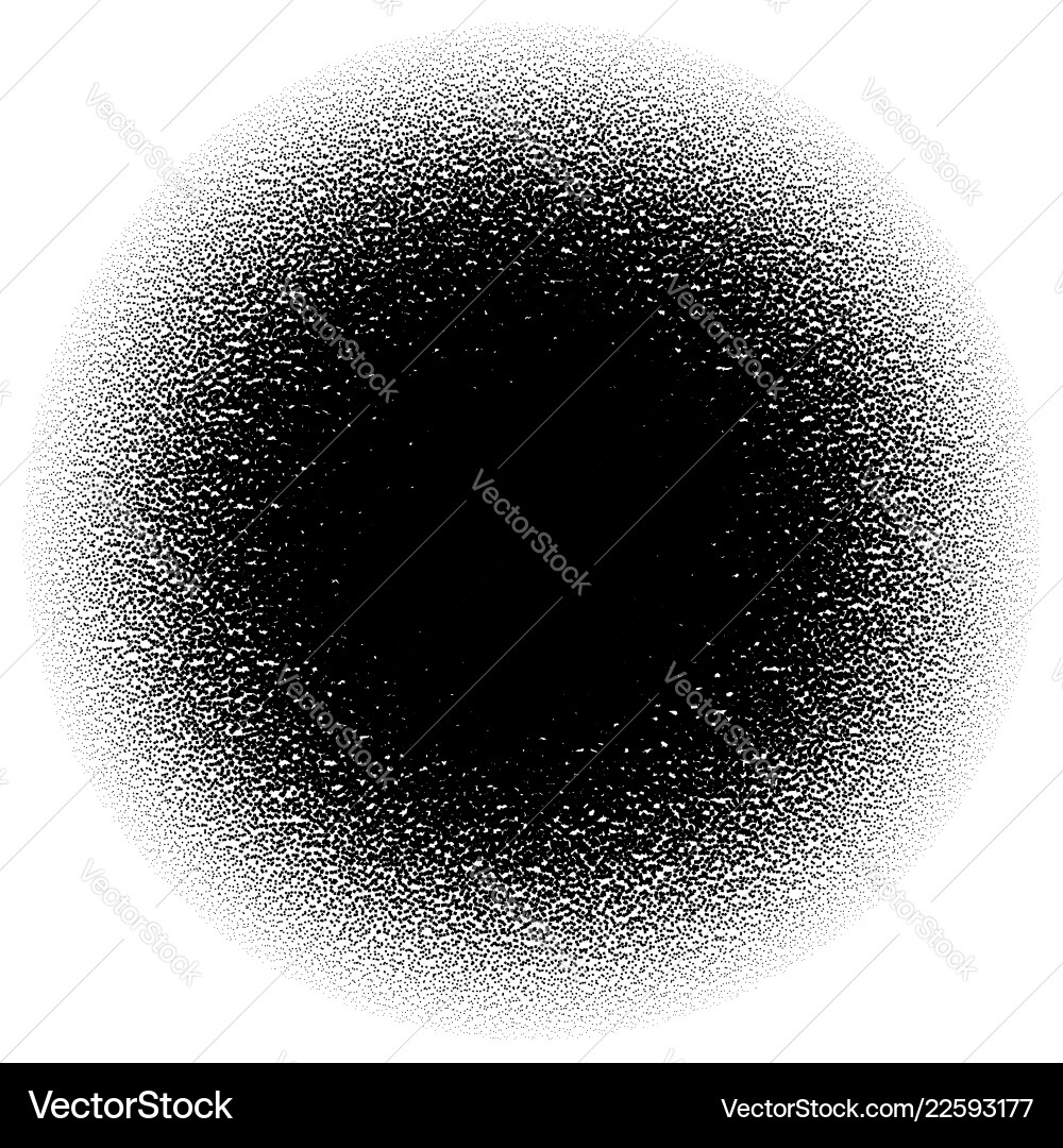 Halftone element with square or triangle instead Halftone element with square or triangle instead vector image