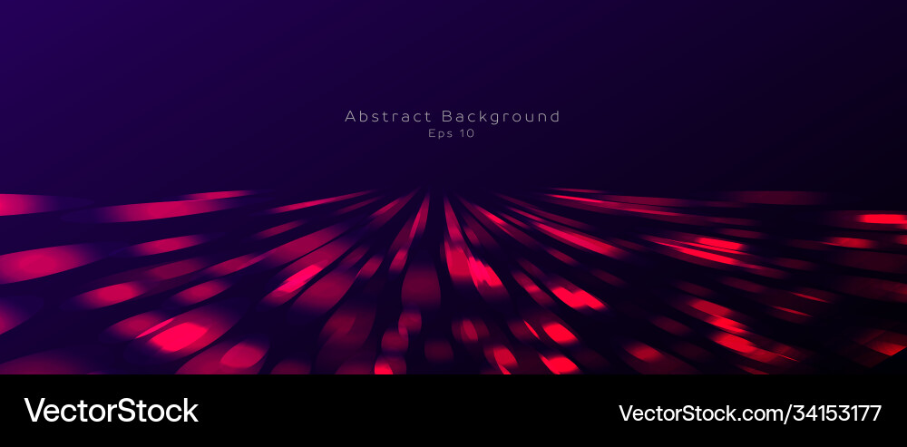 Red Particle Light Background vector image
